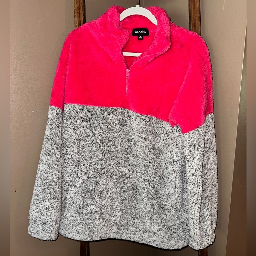 fleece pullover